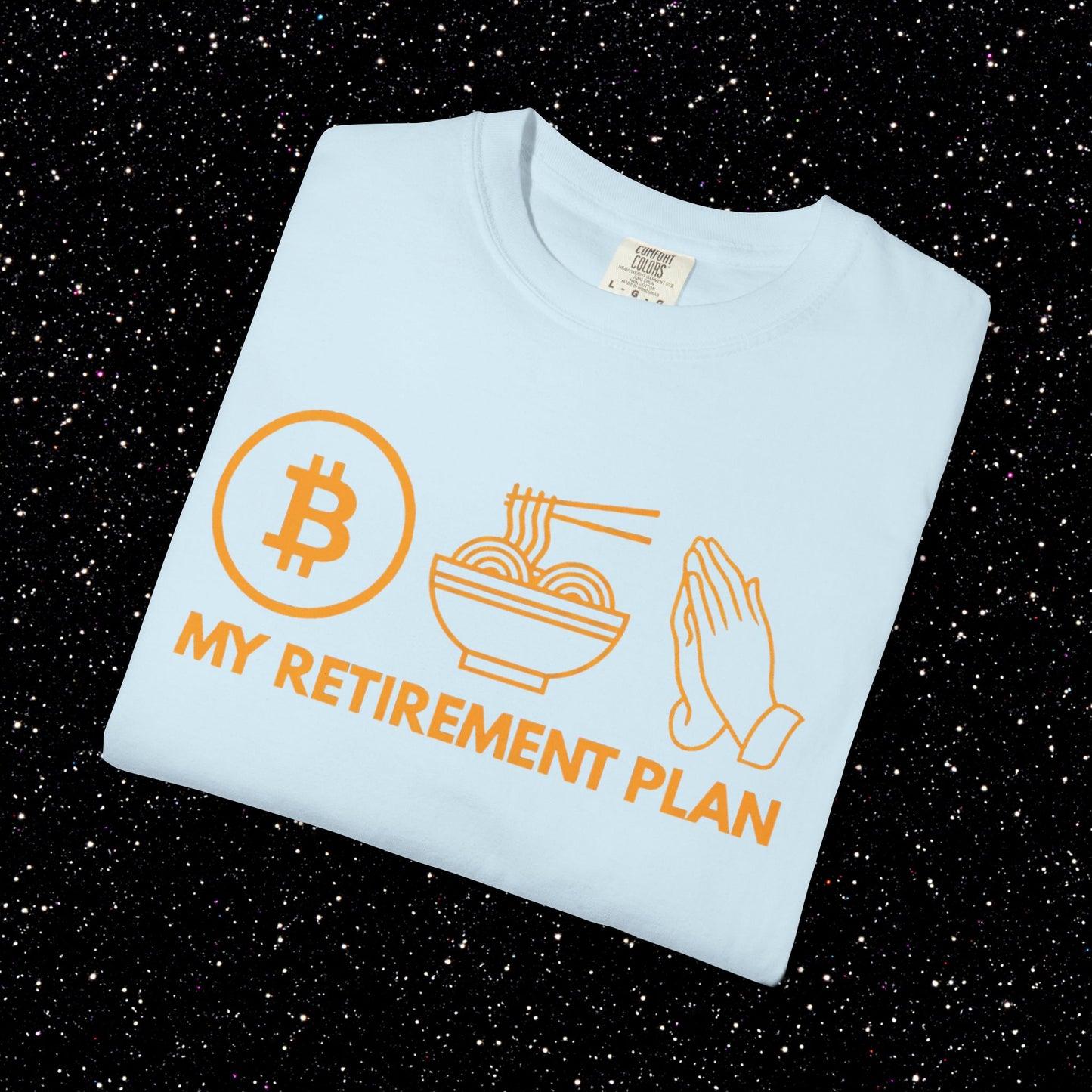 Ramen Retirement Plan Bitcoin Tee