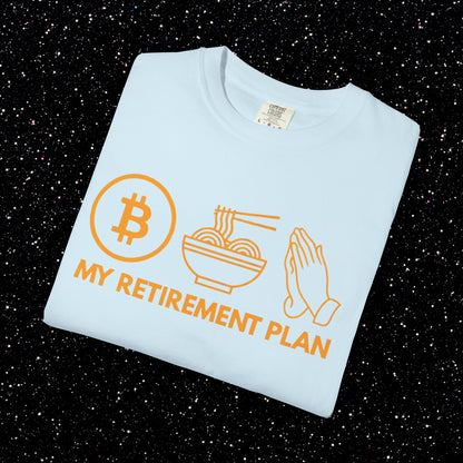 Ramen Retirement Plan Bitcoin Tee