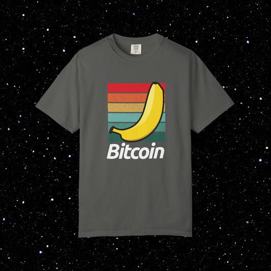 Bitcoin Banana Gradient Tee