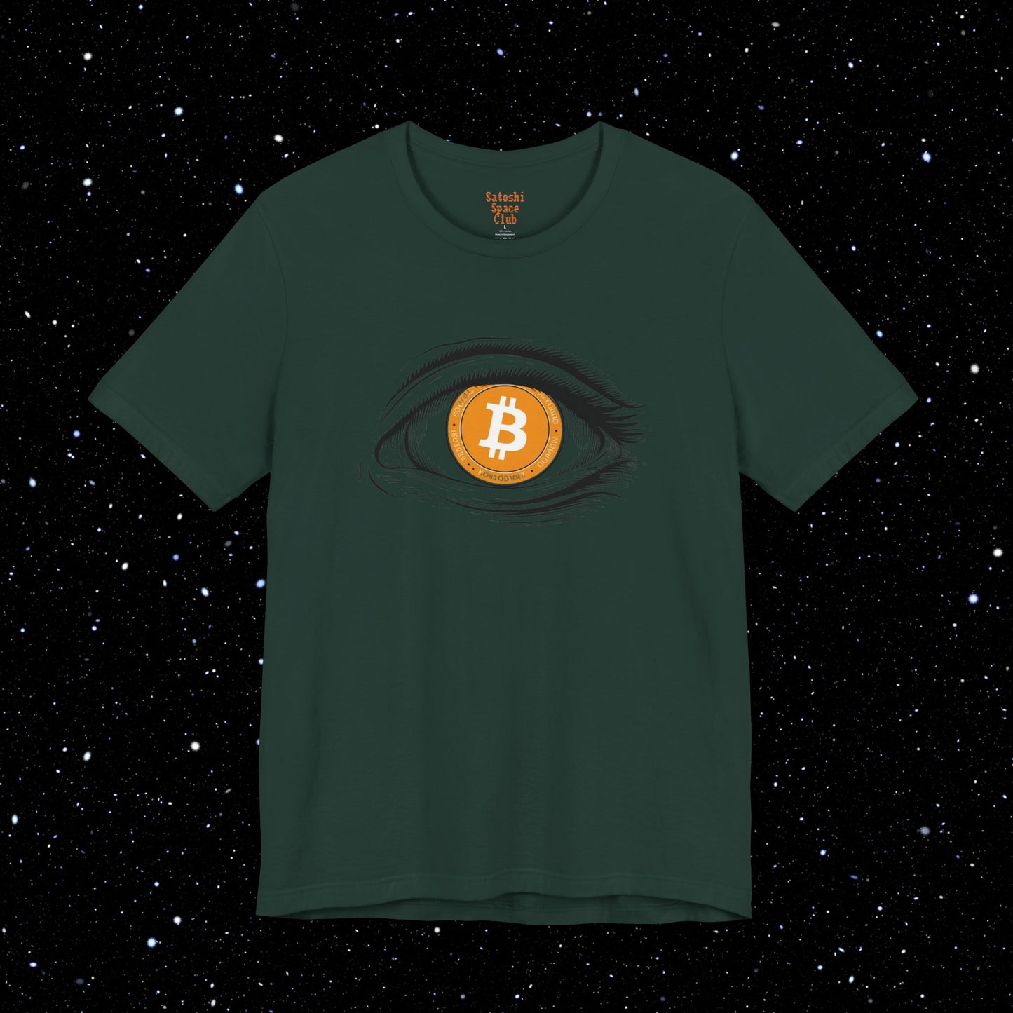 Bitcoin Vision Tee Shirt Forest