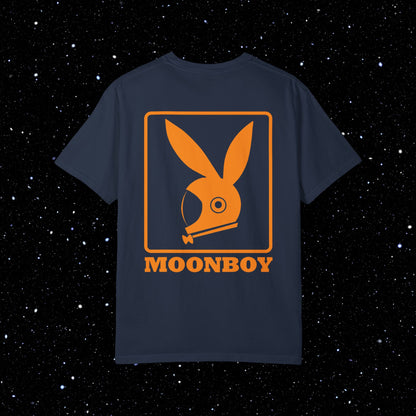 Moonboy Astronaut Bunny Tee - Large Back Print