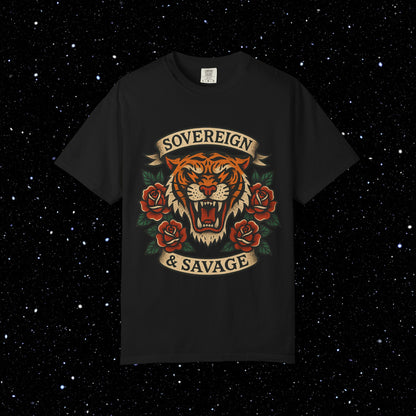 Sovereign and Savage Bitcoin Tee