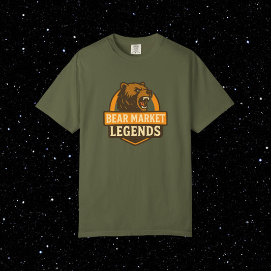 Bear Market Legends Retro Tee Shirt