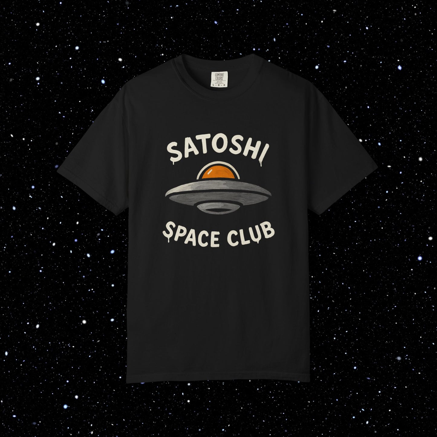 Satoshi Space Club Bitcoin UFO Tee