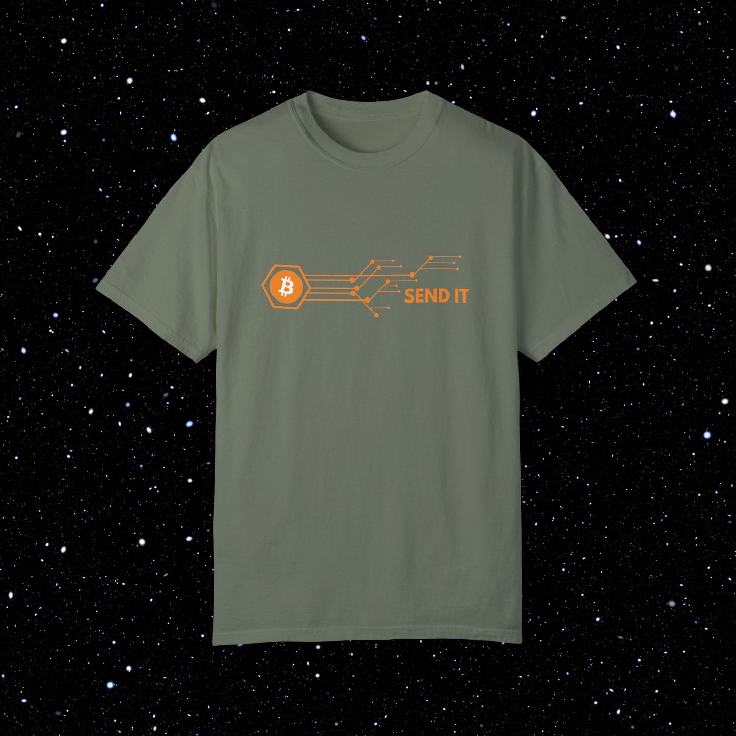 Send It - Bitcoin Comfort Colors Tee Shirt