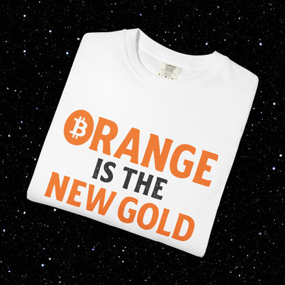 Orange Is The New Gold Bitcoin Tee