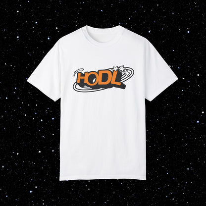 Cosmic HODL Bitcoin Comfort Colors Tee Shirt