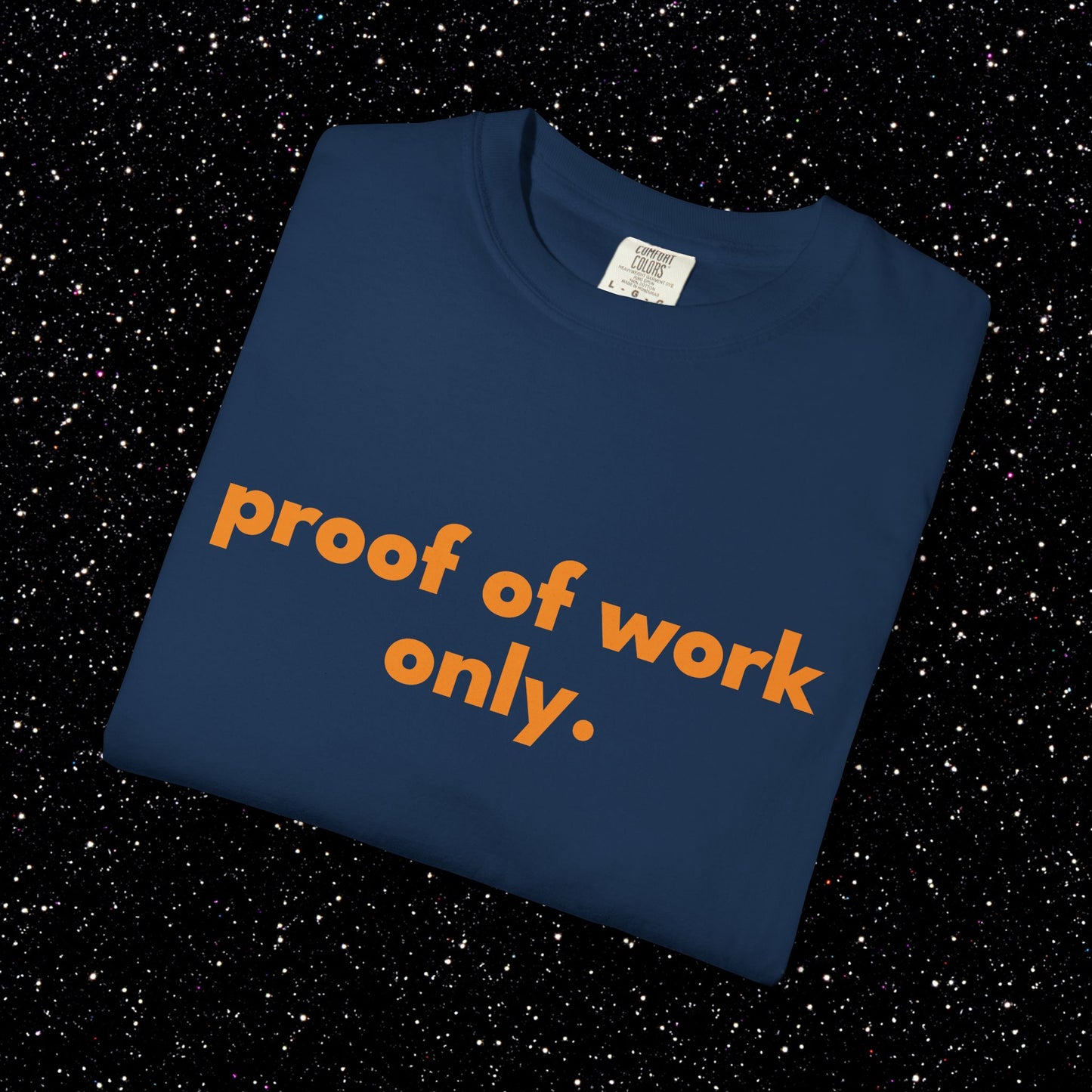 Proof of Work Only Bitcoin Tee