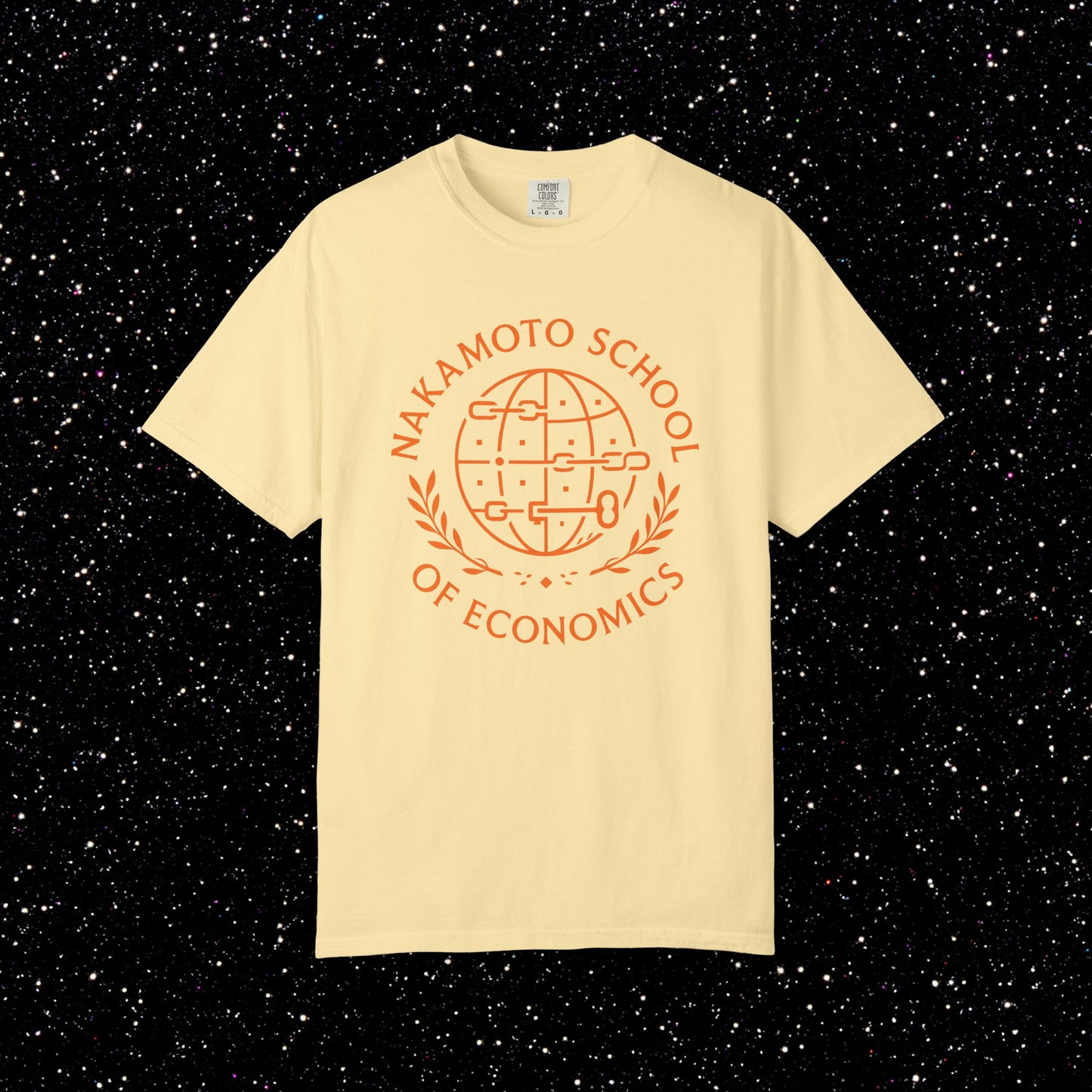 Nakamoto School of Economics Blockchain Bitcoin Tee