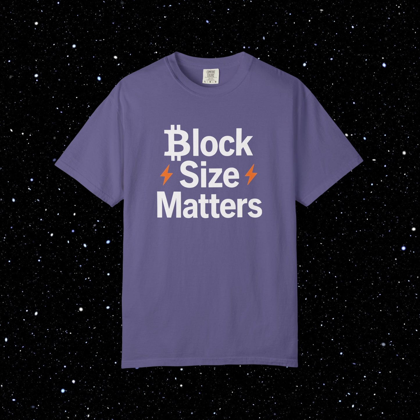 Bitcoin Block Size Matters Lightning Tee
