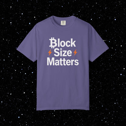 Bitcoin Block Size Matters Lightning Tee