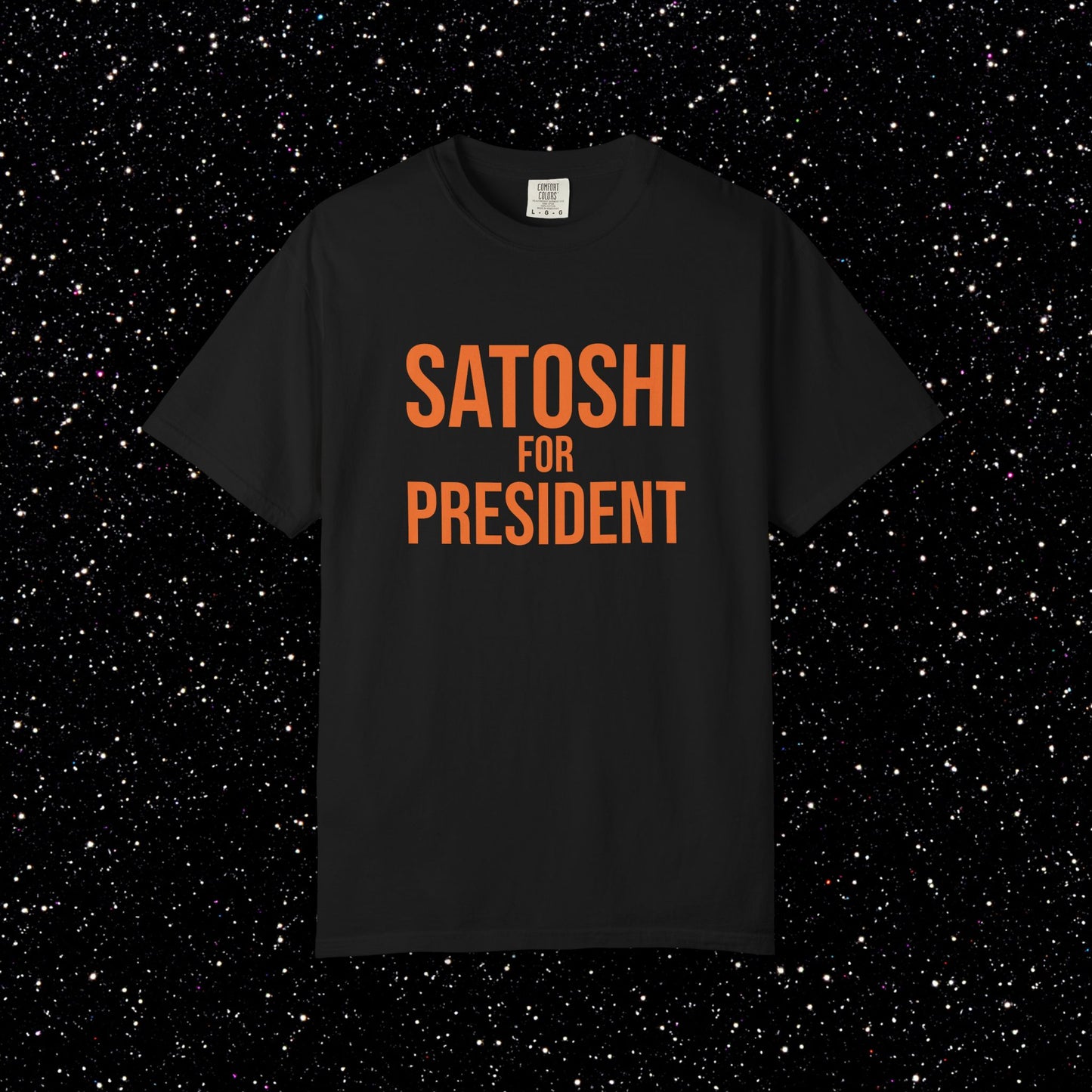 Satoshi for President Bitcoin Tee