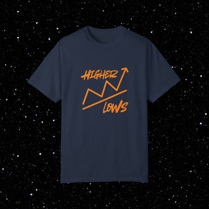 Higher Lows - Bitcoin Tee Shirt