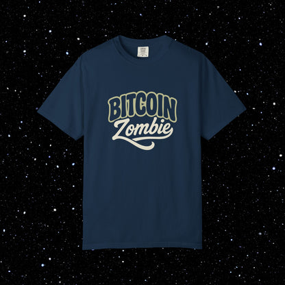 Bitcoin Zombie Typography Tee