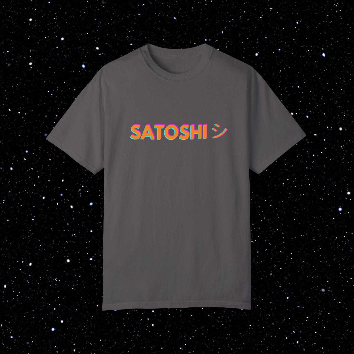 Satoshi Katakana Smile Bitcoin Tee Shirt
