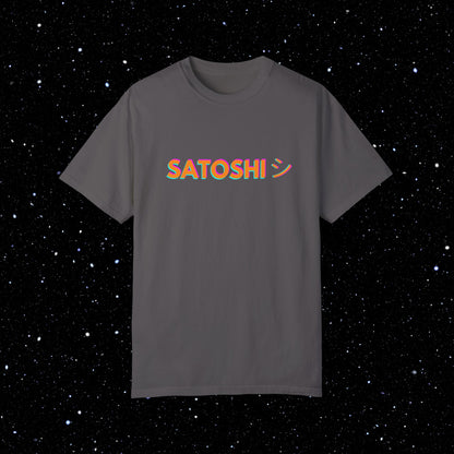 Satoshi Katakana Smile Bitcoin Tee Shirt