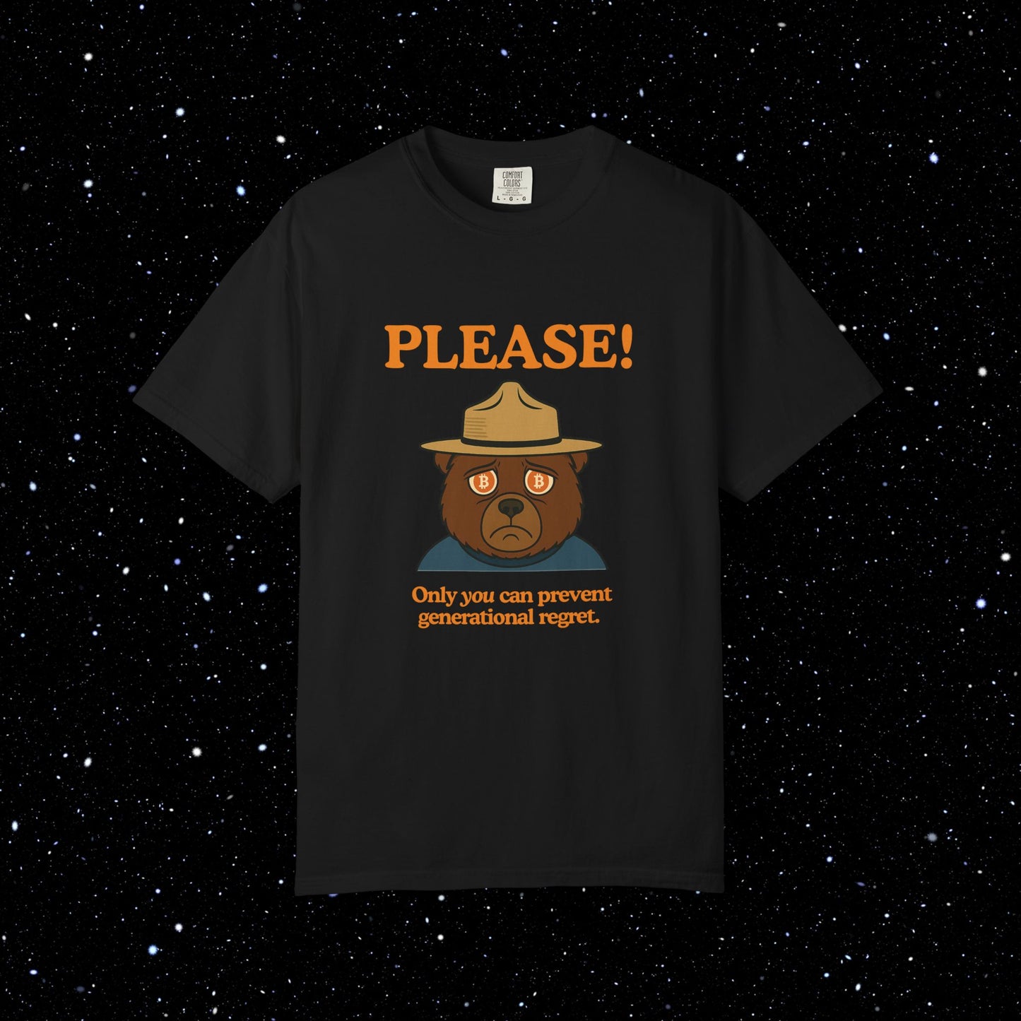 Bubbly The Bear Bitcoin Tee Shirt