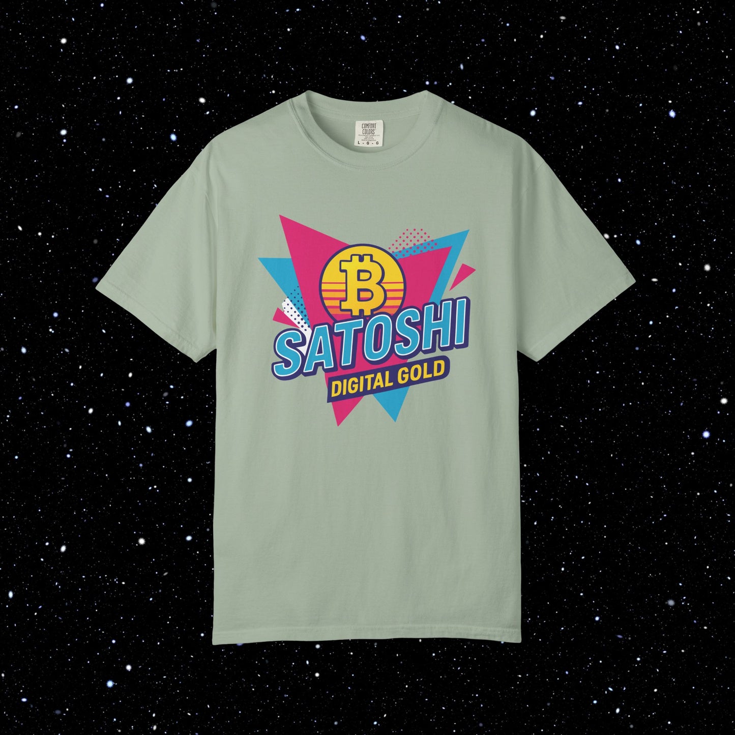 Satoshi Digital Gold 80s Tee