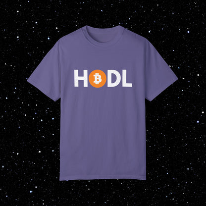 HODL Comfort Colors Bitcoin Tee Shirt