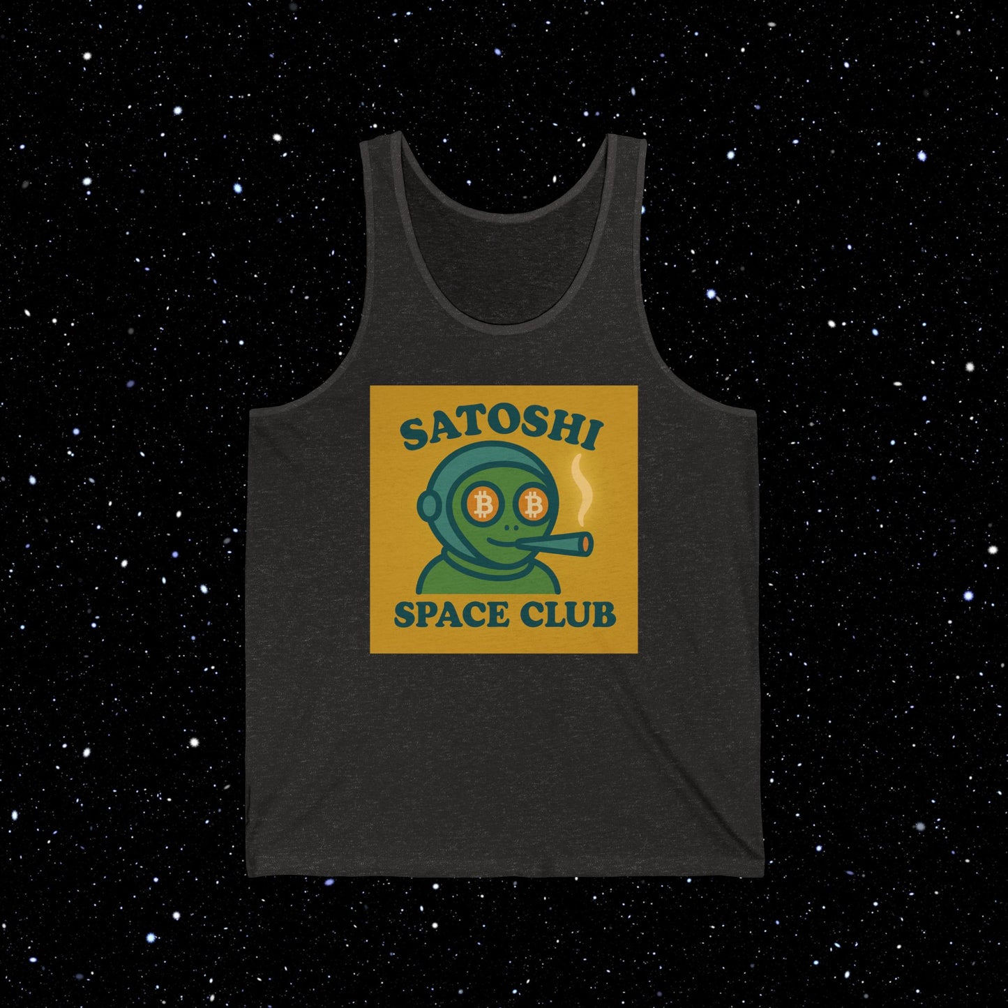 Satoshi Space Club High On Bitcoin Tank