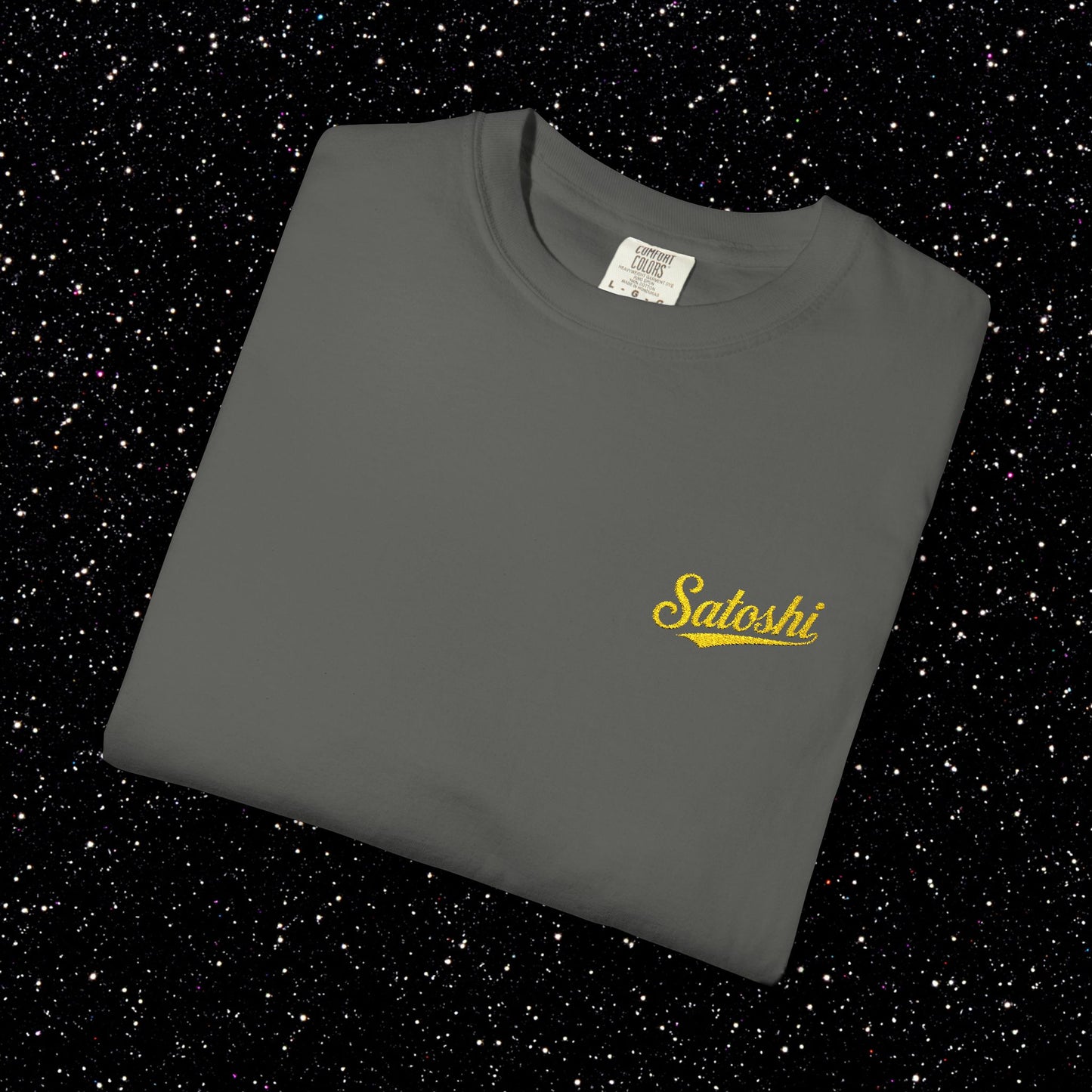 Satoshi Embroidered Tee Shirt