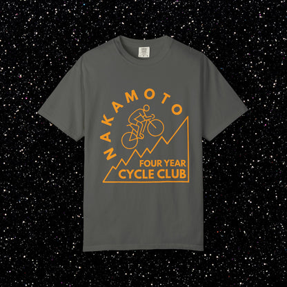 Nakamoto Four Year Cycle Club Bitcoin Line Tee