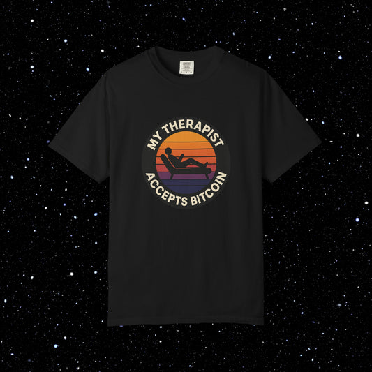 My Therapist Accepts Bitcoin Tee