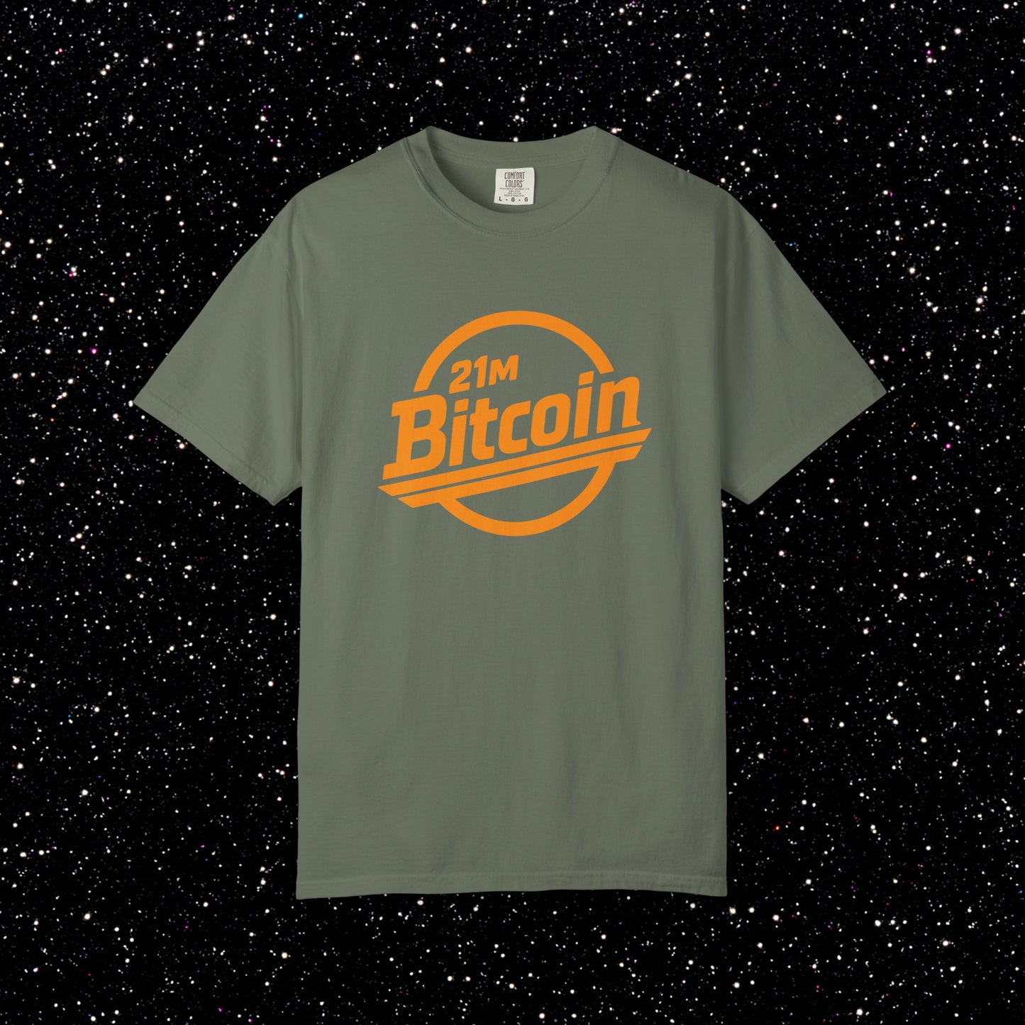 21M Bitcoin Retro Badge Tee