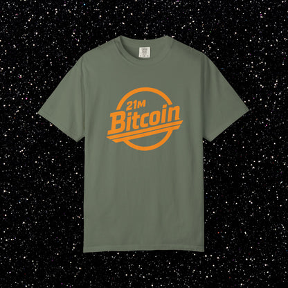 21M Bitcoin Retro Badge Tee