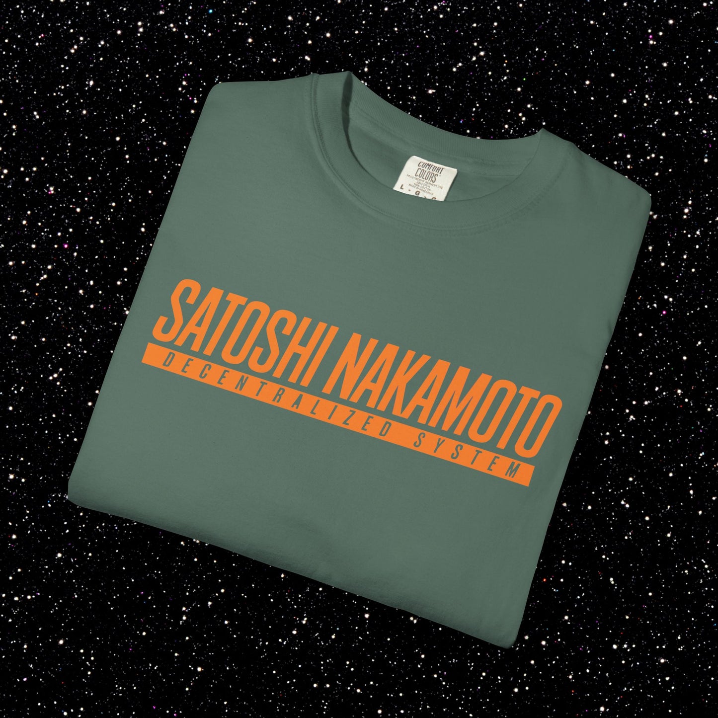 Satoshi Nakamoto – Decentralized System Tee