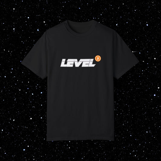 Level B - Bitcoin Comfort Colors Tee Shirt