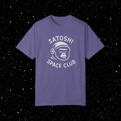 Satoshi Space Club - Primate Explorer Comfort Colors Tee Shirt
