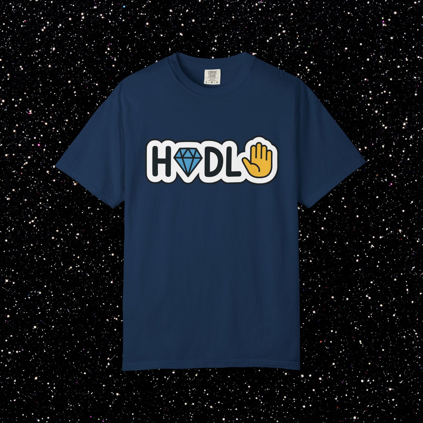 HODL Crypto Diamond Emoji T-Shirt