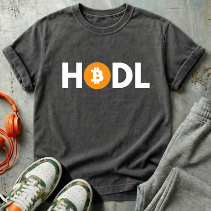 HODL Comfort Colors Bitcoin Tee Shirt