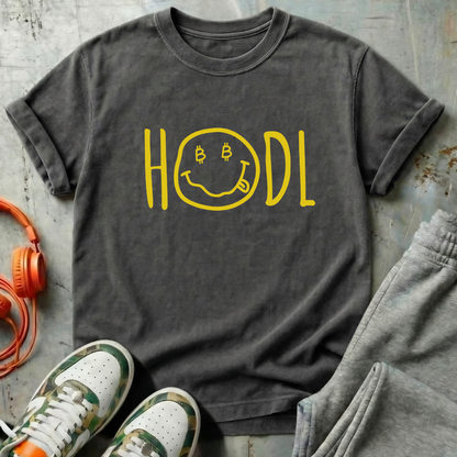 HODL Smiley Bitcoin Tee