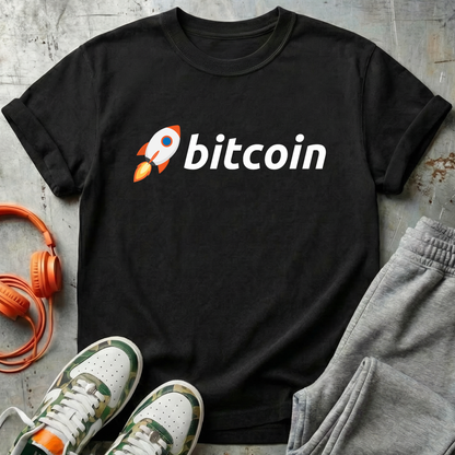 Bitcoin Rocket T-Shirt