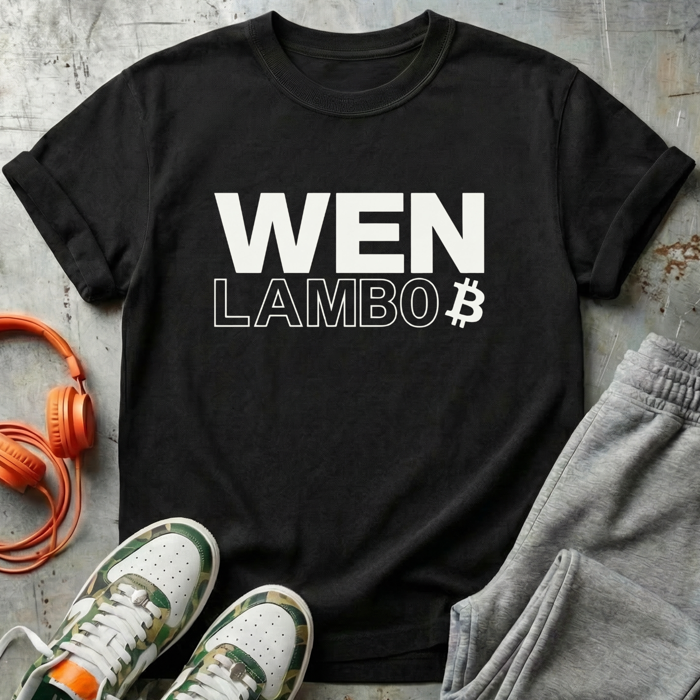 WEN LAMBO Bitcoin Tee