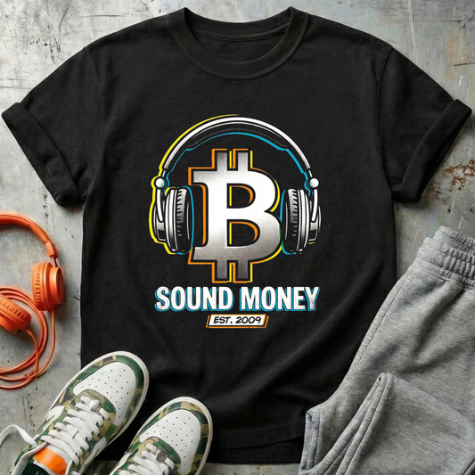 Sound Money Pop Art Headphones Tee