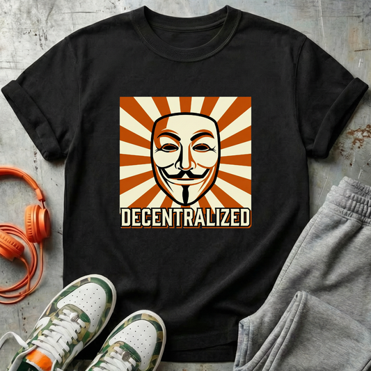 Decentralized Guy Fawkes Tee