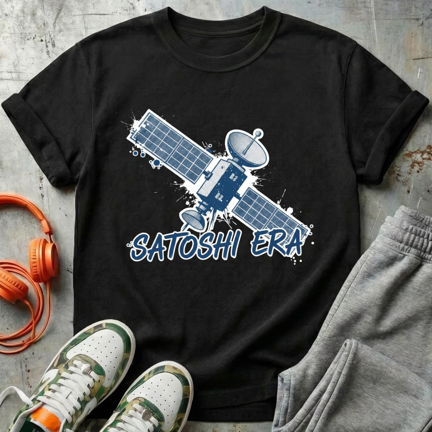Satoshi Era Satellite Tee