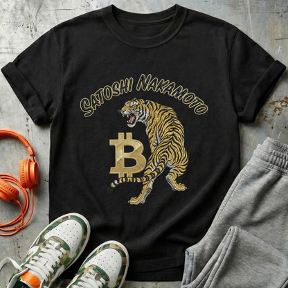 Satoshi Nakamoto Tiger Tee