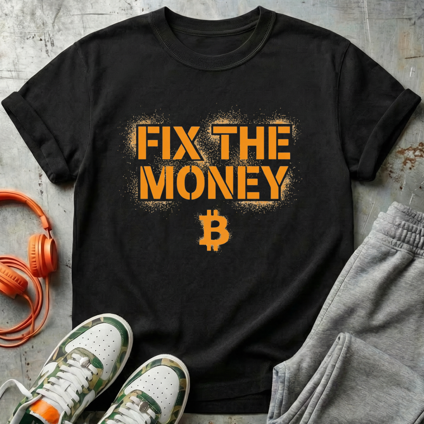 Fix The Money Spray Tee