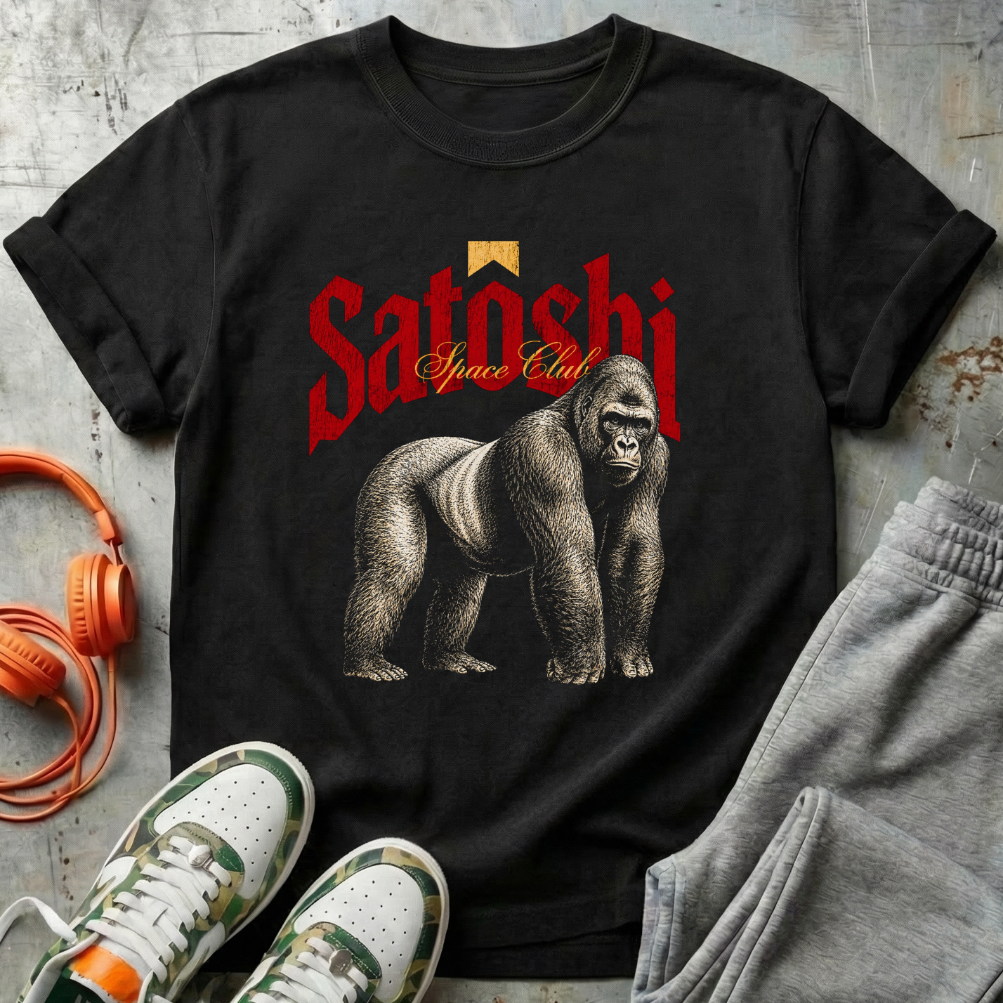 Satoshi Space Club Gorilla