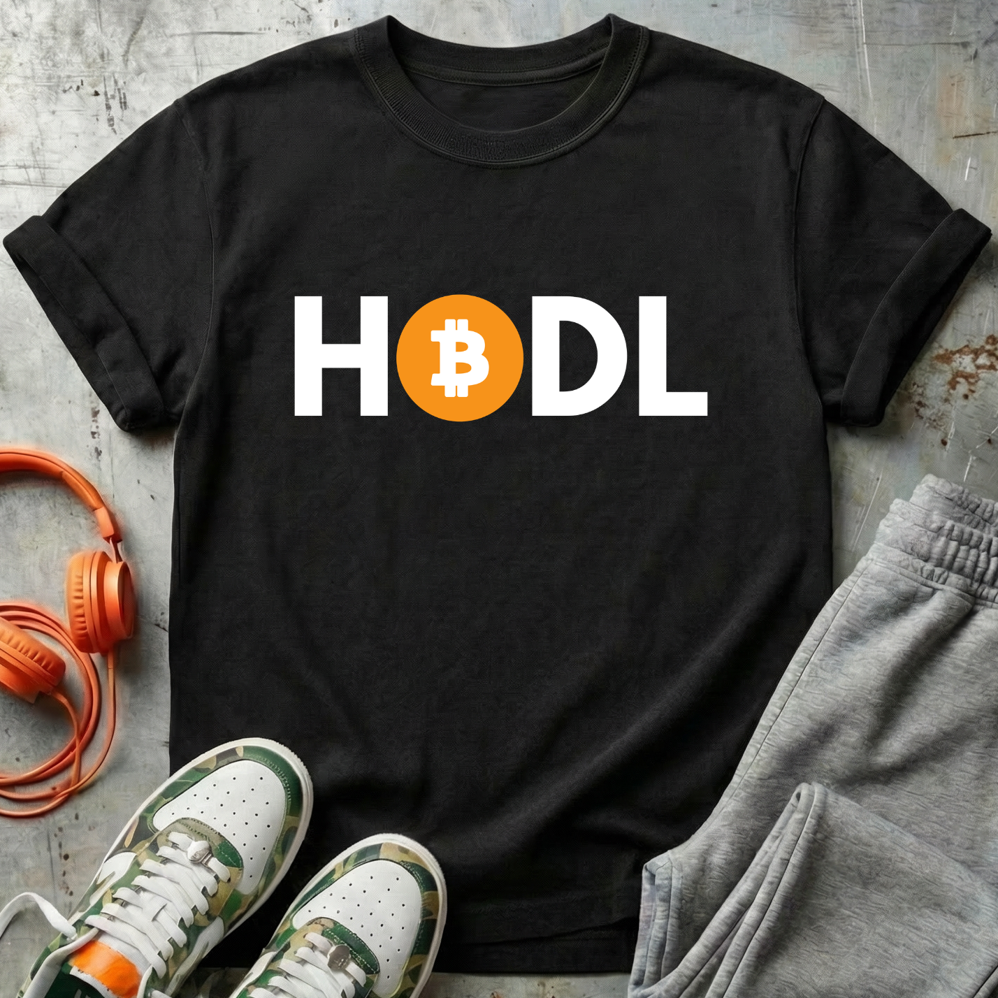 HODL Comfort Colors Bitcoin Tee Shirt