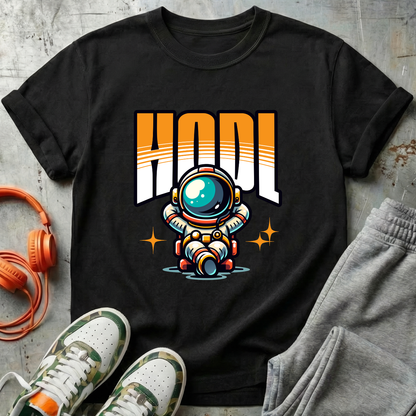 HODL Astronaut Bitcoin Comfort Colors Tee Shirt