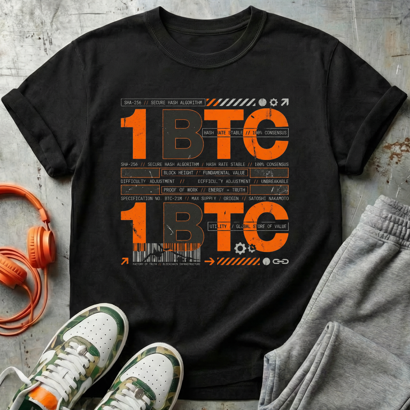 1BTC=1BTC Tee