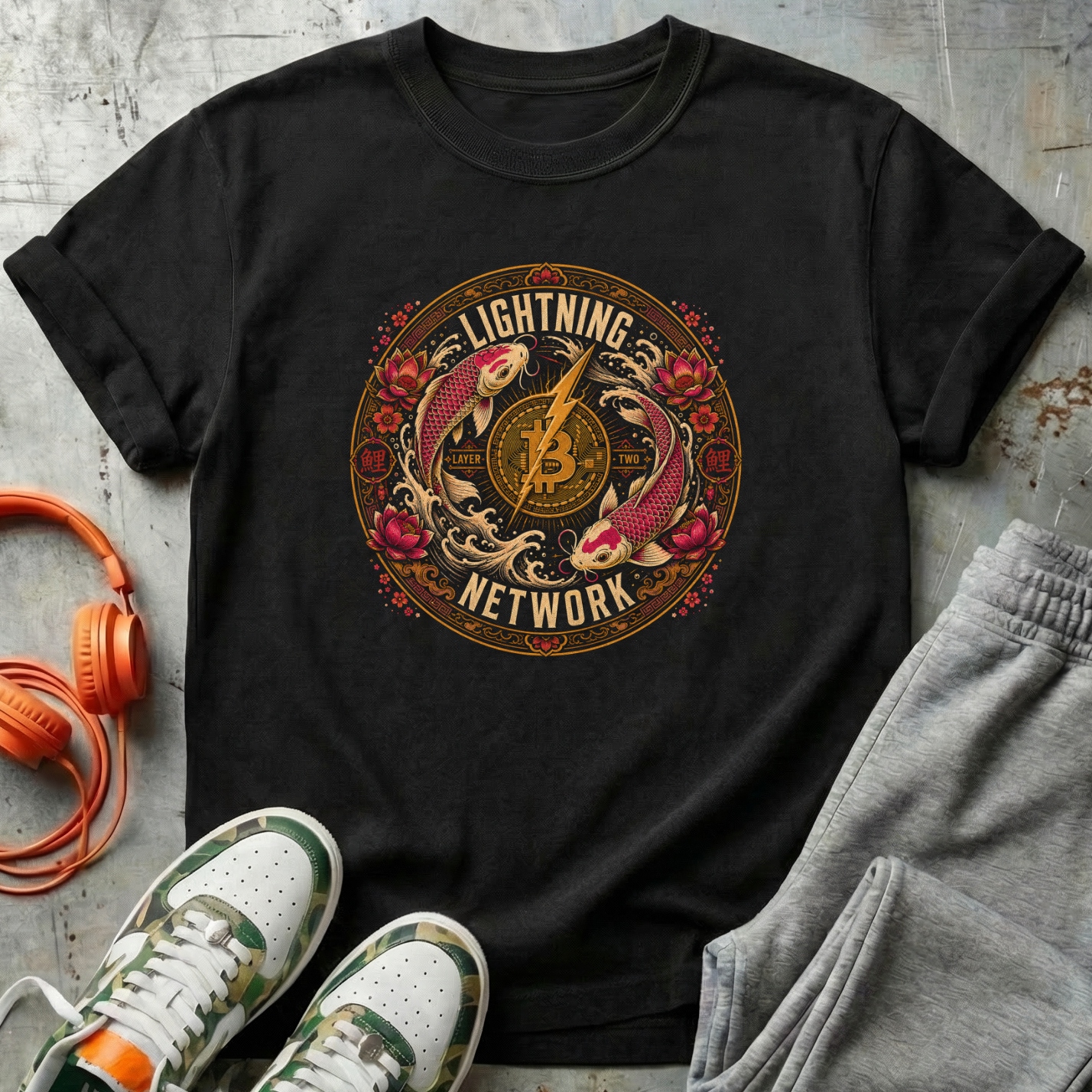 Lightning Network Koi Crest