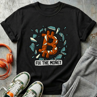 Fix The Money Cubist Tee