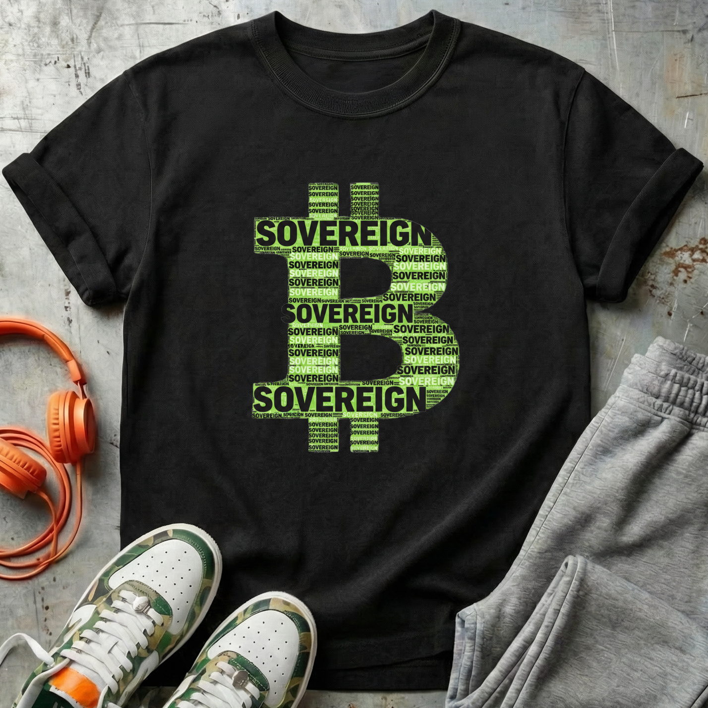 Sovereign BTC Symbol Tee