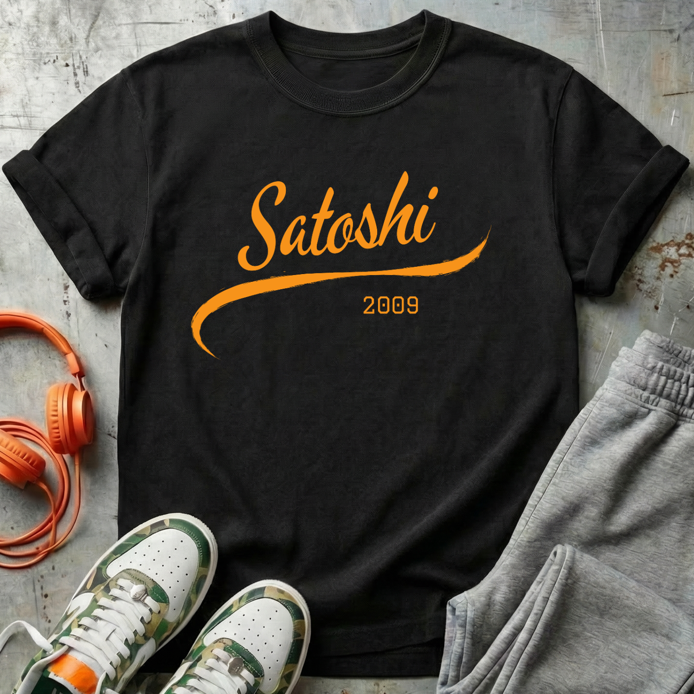 Satoshi Swish - Bitcoin Comfort Colors Tee Shirt